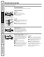 Preview for 8 page of GE GDL22KCWSS Owner'S Manual And Installation Instructions