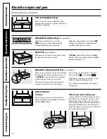 Preview for 10 page of GE GDL22KCWSS Owner'S Manual And Installation Instructions