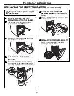 Preview for 23 page of GE GDL22KCWSS Owner'S Manual And Installation Instructions