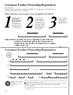 Preview for 40 page of GE GDL22KCWSS Owner'S Manual And Installation Instructions