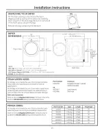 Предварительный просмотр 13 страницы GE GFDR485 Owner'S Manual And Installation Instructions