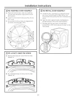 Предварительный просмотр 35 страницы GE GFDR485 Owner'S Manual And Installation Instructions