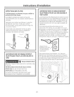 Предварительный просмотр 63 страницы GE GFDR485 Owner'S Manual And Installation Instructions