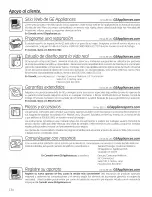 Предварительный просмотр 134 страницы GE GFDR485 Owner'S Manual And Installation Instructions