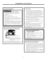 Preview for 17 page of GE GFDS375 Owner'S Manual & Installation Instructions