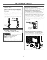 Preview for 19 page of GE GFDS375 Owner'S Manual & Installation Instructions