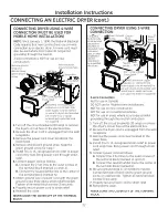 Preview for 22 page of GE GFDS375 Owner'S Manual & Installation Instructions