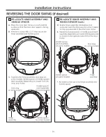 Preview for 34 page of GE GFDS375 Owner'S Manual & Installation Instructions