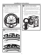 Preview for 35 page of GE GFDS375 Owner'S Manual & Installation Instructions