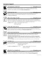 Предварительный просмотр 128 страницы GE GFSS2HCYSS Owner'S Manual And Installation Instructions