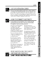 Preview for 3 page of GE GMR04HASCS Owner'S Manual & Installation Instructions