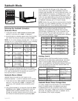 Preview for 9 page of GE GRS500PV Owner'S Manual