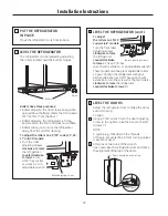 Preview for 25 page of GE GSCS3KGYSS Owner'S Manual & Installation Instructions