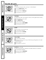 Предварительный просмотр 6 страницы GE GSD1000 series Owner'S Manual