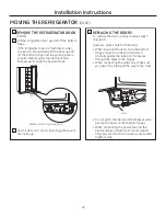 Предварительный просмотр 22 страницы GE GSE23GSESS Use And Care Manual