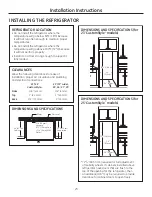 Предварительный просмотр 23 страницы GE GSE23GSESS Use And Care Manual