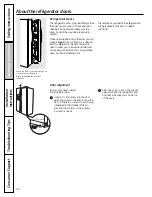 Preview for 10 page of GE GSHF3KGX Owner'S Manual And Installation