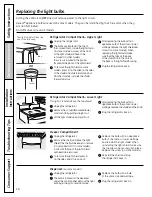 Preview for 16 page of GE GSHF3KGX Owner'S Manual And Installation