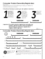 Preview for 44 page of GE GSHF3KGX Owner'S Manual And Installation