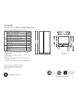 GE GSHS5KGXSS Dimensions And Installation Information preview