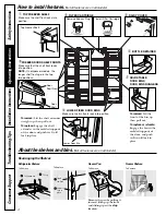 Preview for 4 page of GE GSL22JFRBS Owner'S Manual & Installation Instructions