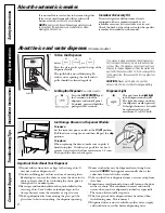 Preview for 8 page of GE GSL22JFRBS Owner'S Manual & Installation Instructions