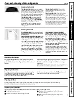 Preview for 9 page of GE GSL22JFRBS Owner'S Manual & Installation Instructions