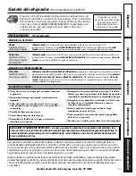 Preview for 61 page of GE GSL22JFRBS Owner'S Manual & Installation Instructions