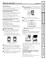 Preview for 7 page of GE GSL25XGWSS Owner'S Manual And Installation