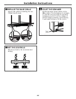 Preview for 25 page of GE GSL25XGWSS Owner'S Manual And Installation