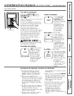 Preview for 53 page of GE GSL25XGWSS Owner'S Manual And Installation