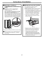 Preview for 61 page of GE GSL25XGWSS Owner'S Manual And Installation