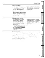 Preview for 89 page of GE GSL25XGWSS Owner'S Manual And Installation