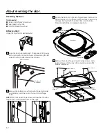 Preview for 12 page of GE GTDL740GDWW Use And Care Manual