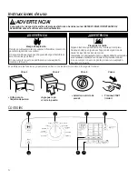 Preview for 22 page of GE GTDL740GDWW Use And Care Manual