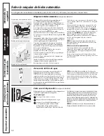 Preview for 58 page of GE GTH18ISXSS Owner'S Manual And Installation Instructions