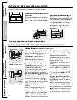 Preview for 72 page of GE GTH22SBSSS Owner'S Manual & Installation Instructions