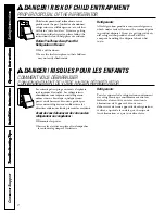 Preview for 2 page of GE GTS17BBMR Owner'S Manual And Installation Instructions