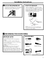 Preview for 19 page of GE GTS17BBMR Owner'S Manual And Installation Instructions