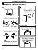 Preview for 22 page of GE GTS17BBMR Owner'S Manual And Installation Instructions