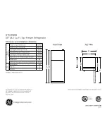 GE GTS18GBS Datasheet предпросмотр