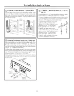 Preview for 16 page of GE GTW485 Owner'S Manual And Installation Instructions