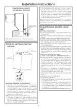 Preview for 8 page of GE GUD27GSSJ1WW Installation Instructions Manual