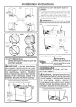 Preview for 9 page of GE GUD27GSSJ1WW Installation Instructions Manual