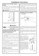 Preview for 10 page of GE GUD27GSSJ1WW Installation Instructions Manual