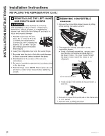 Предварительный просмотр 26 страницы GE GVE Series Owner'S Manual & Installation Instructions