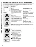 Preview for 10 page of GE JCS830 Owner'S Manual