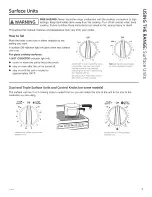 Preview for 9 page of GE JD630DF1WW Owner'S Manual