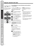 Preview for 24 page of GE JGB910  and Owner'S Manual And Installation Instructions