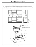 Preview for 34 page of GE JGBP30 Owner'S Manual & Installation Instructions